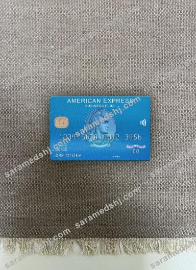 USA Citizens bank amex blue business plus card photolook front
